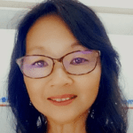 Portrait of a woman in glasses